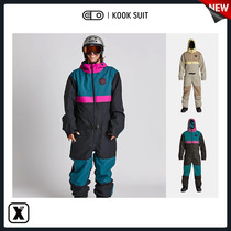 Vulnerable EXDO]W23 new product Airblaster AB snowboard suit mens one-piece snow pants Kook Suit