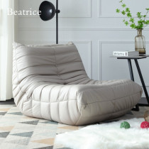 Caterlo lazy sofa can lie sleeping room bedroom small sofa Nordic balcony single-person leisure chair tatami