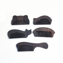 Natural Wood Diy Handmade Semi-finished Wood Combed Red Wood Sandalwood Comb Stock Black Sandalwood Violet Light Sandalwood