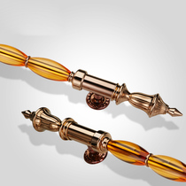 Guijue Gate Handle Crystal Glass Door Handle Color Large Door Handle Sliding Door Stainless Steel Handle Customized