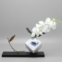 New Chinese Modern Creative Home Living room TV cabinet Xuan Guan Wine Cabinet Handicraft Pendulum-like Soft Decorations