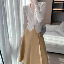 Customize the spring and summer new cut pressure pleats Thousand Paper Crane Plexu Skirt Woman with high waist and half body dress female character slim fit in length