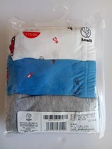 Annai childrens clothing counter middle and large boys 2019 pure cotton boxer briefs three-piece JB907502