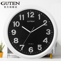 Admiralty Treasure modern simple silent wall clock stereo digital 16 inch home decoration art guest restaurant clock