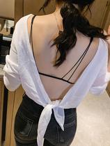 Japan comfortable sexy front buckle unscented underwear womens small breasts gather to collect the back of the pair without steel ring pen bra thin