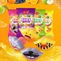 Good mood Christmas Lip Music Pure Music Childrens casual snacks Mixed fruit flavor Pacifier Candy Spoof strange fun