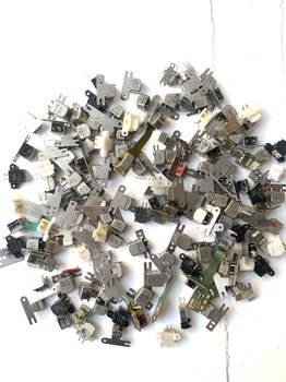 Recorder Mechanism Single/Dual Channel 4-Channel Head with Erasing Function, Mixed New and Old, 500 Grams, Approximately 140 Pieces