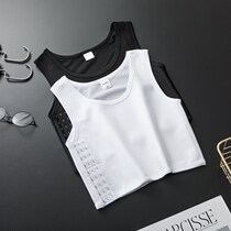 Laid corset female large-size short corset female appears to have a small chest