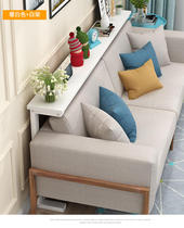 Radiator sofa rear shelf long table partition above the floor-to-ceiling living room ultra-narrow wall gap shelf porch
