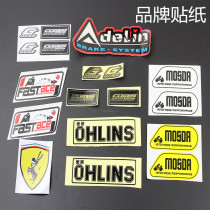 Personality decal Aideli mosda Moroda Orlinstafster brand car case sticker