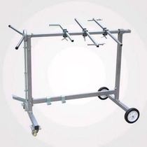 Car repair paint spray rack multifunctional octopus frame car door frame wheel paint room spray frame