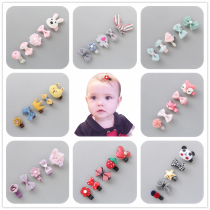 Korean childrens hair clip Princess super fairy bangs clip Baby headdress Lady little girl hair accessories Girl clip set