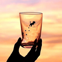 Japanese creative water Cup Female Cat Claw Cup ins transparent glass milk Cat Cup cute super cute cat leg Cup