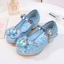 Next win girl princess shoes Spring and Autumn new watch performance increase shoes ice snow Aissa princess shoes small leather shoes
