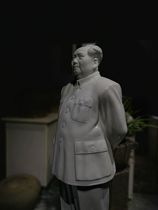 Fujintang Chairman Mao Porcelain Carving Tangshan Porcelain Factory Red Museum Exhibition Old Objects Nostalgic Collection Bag