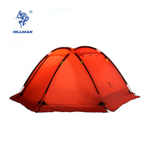 Hilman Hilman Globular Tent Multiperson Wild Family Camping Camping Mountaineering DOUBLE TENT ALUMINUM ROD