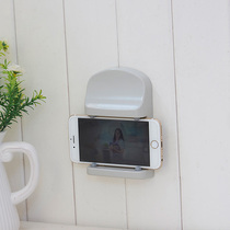 Paste vertical tissue clip bathroom tissue rack mobile phone holder mobile phone holder wall rack Wall mobile phone holder wall mobile phone holder