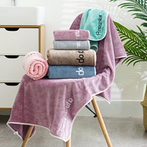 Embroidery youth pie bath towel wrapping towel gauze bag set ribbon tie card gift fast hand fiber adhesive hook