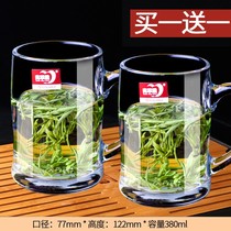 Cup glass anti-hot anti-drop Japanese heat-resistant household milk with tea cup drinking water office