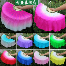 Real Silk Dance Fan double sided state fan shoots song fan one size standard dancing fan acting fan