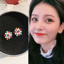 Acrylic Color Pentagram Ear Spikes 2021 New Wave Small Crowddesign Sensation Summer Months Small And Delicate Ear Accessories