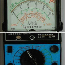 Original Shanghai No. 4 meter factory MF47 pointer type MF47 inner magnetic meter external magnetic