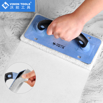 Wooneng tile seam cleaning Nylon scouring cloth Rock board floor glass cleaning sponge to wipe dirt scrubbing tools