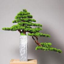 Simulation Greet Guest Pine Guest Bonsai Office Swing Piece New Chinese Green Planting Home Living Room Xuanguan Adornment