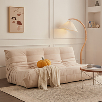 Fur Caterpillar Sofa Double Trio Living-room Balcony Casual Deck Chair Nordic Small Household Type Net Red Light Core Suede Slob Sofa