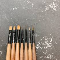 QJforu Selected High-end Day Style Mechia Pen Medecor Phototherapy Pen Nail-head pen-pull-wire pen flat-head pen