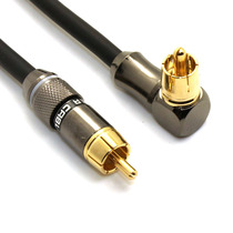 SPDIF digital coaxial subwoofer line RCA Lotus audio video line oxygen copper band shielding net