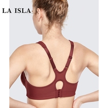 Sports underwear womens shockproof large size running large chest is small High strength anti-sagging summer ultra-thin bra summer