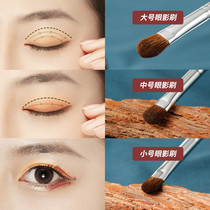 Cangzhou Eye Makeup Brush Eye Shadow Brush Suit 3 Zzy Dyeing Brush Lying Silkworm Brush Animal Hair Soft Hair Beauty Makeup Brush