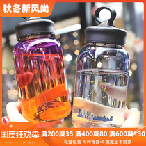 Glass 2021 new personality creative support net red high face value water cup female Korean fresh cute Cup