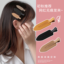 Candy color seamless hairclip female Japanese and Korean temperament side hair card ins Net Red new simple bangs clip headgear