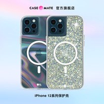 Case Mate bubble sparkling support MagSafe Magnetic Magnetic Phone Shell Apply Apple iPhone12ProMax