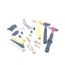 Argon arc welding machine aviation joint QQ150A small switch with wire tungsten guide clamp long gun tail pressure cap welding gun accessories