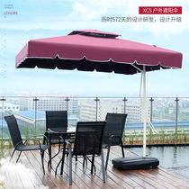 Parasol Sun umbrella Large umbrella Outdoor stall Garden umbrella Sun protection UV folding umbrella Outdoor parasol