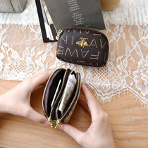 Where Element 2021 New Fashion Small Mini Double Zipped Zero Wallet Woman Cute Little Wallet Card Bag Coin Bag