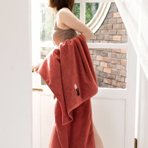 Embroidered bath towel wedding original red meteor ins thick water absorbent soft cotton wrap body wipe big towel