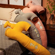 Cute tap Pillow Paparazzi Back To Sleep Clip Leg Strip Bed Plush Toy Boys Birthday Presents