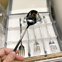 Out of Korea gift gift box heavy feeling long handle Spoon soup spoon 304 stainless steel