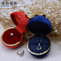 Creative star Butterfly-based ball jewelry box purchases fashion European and American ring box Phnom edge pendant box