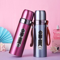 304 stainless steel vacuum insulation cup large capacity female students Han Edition portable kettle outdoor cup