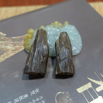 Vietnam Nha Trang Yingge Green Chess Nan nine points nine submerged water Green Qinan agarwood raw material brand pendant carving raw materials