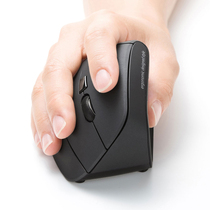 Japan SANWA vertical mouse Silent wireless mouse Mens and womens computer Home office Bluetooth Desktop notebook