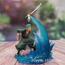 Nautical Marine Thief King ZERO Ultra Fierce Fighting Soloneux Harbor Bird Styling Scene Boxed Cartoon Handout Model