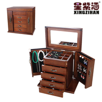 Eurostyle Drawer Box Solid Wood Jewellery Boxes Gift Earrings Earrings Necklace Jewellery Box Wooden Table Containing Box