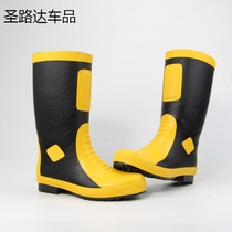 New light weight fire rescue as training boots high cylinder waterproof bivouu shoes water boots non-slip fire extinguishing set shoes