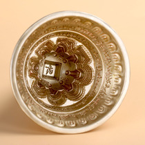 Buddhist Tibetan pure copper Tathagata eight-tower mud rub mold sent Guru friends to collect and worship fine new products